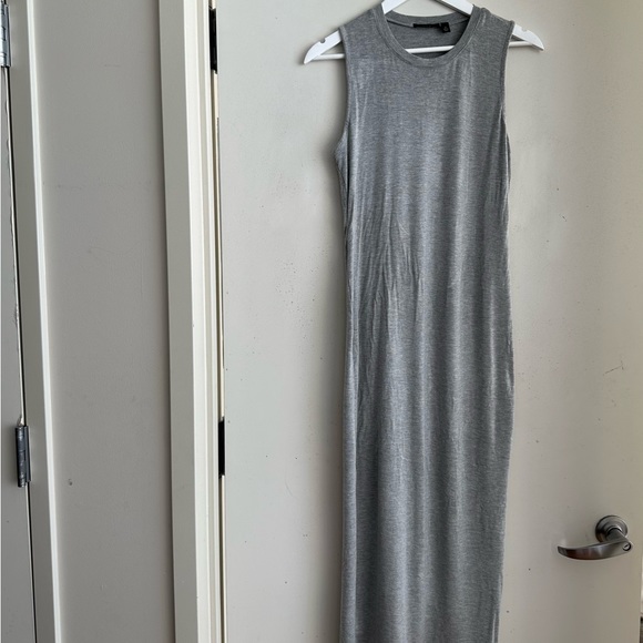 RDI Dresses & Skirts - RDI Grey T-Shirt Maxi Dress